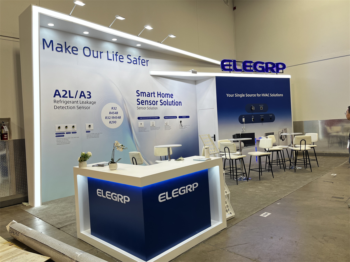 AHR 2026 Booth size: 450sqft